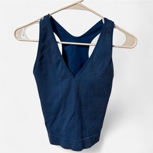 Navy Blue Women's Tank Top
